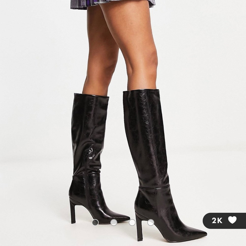 ASOS Black Over the Knee Boots